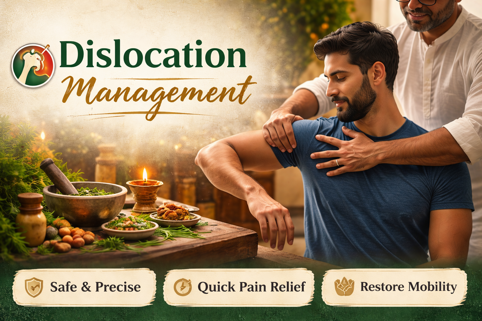 Ayurvedic shoulder care in practice